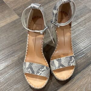 Snakeskin Patterned Women's Sandals
